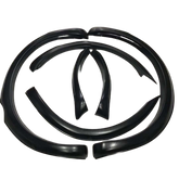 SLIM FENDER FLARES SUIT FORD RANGER PX I II 2012-2018 BLACK FRONT ONLY